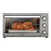 Oster Horno, XL, con Rotisserie, de 60 L de Capacidad, Color Gris, TSSTTV60MNS-1MX