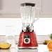 Licuadora clásica Oster® roja con perilla ergonómica de 3 velocidades BLST4126R