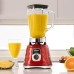 Licuadora clásica Oster® roja con perilla ergonómica de 3 velocidades BLST4126R
