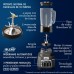 Oster® Licuadora Profesional XTREME MIX con iBLEND y MAX CRUSH con Tecnología Reversible BLSTXPG-BW