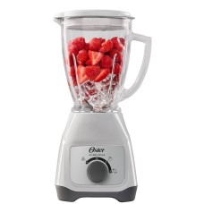 Licuadora Oster® con vaso de vidrio y control de perilla BLSTKAG-WRD