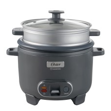 Oster Arrocera, 3 en 1, 10 Tazas de Capacidad, con Función de Sofrito, Vaporera, Recubrimiento Antiadherente Oster DiamondForce, CKSTRC10DFSKE