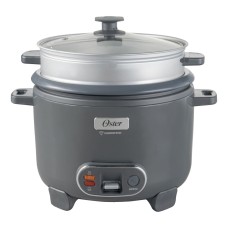 Oster Arrocera, 3 en 1, de 12 Tazas de Capacidad, con Función de Sofrito, Vaporera, Recubrimiento Antiadherente Oster DiamondForce, CKSTRC12DFSKE