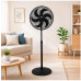 Ventilador de Pedestal EOSVELIST1631 Oster 18' 3 Niveles de Velocidad Ventilador de Pedestal EOSVELIST1631 Oster 18' 3 Niveles de Velocidad