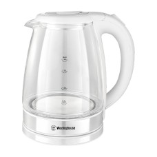 Hervidor eléctrico jarra de vidrio Simple Life Westinghouse WKWKKL21WH 